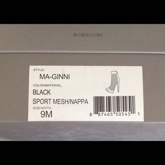 BCBGMAXAZRIA Ginni Black Bootie - Picture 7 of 7